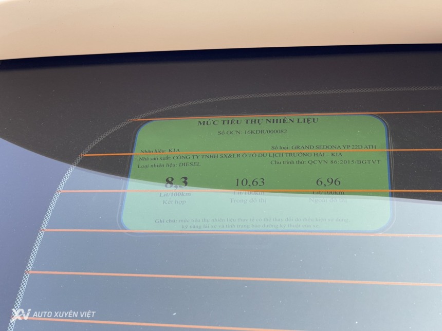 Kia Sedona 2.2 DATH 2018 Kia Sedona 2.2 DATH 2018