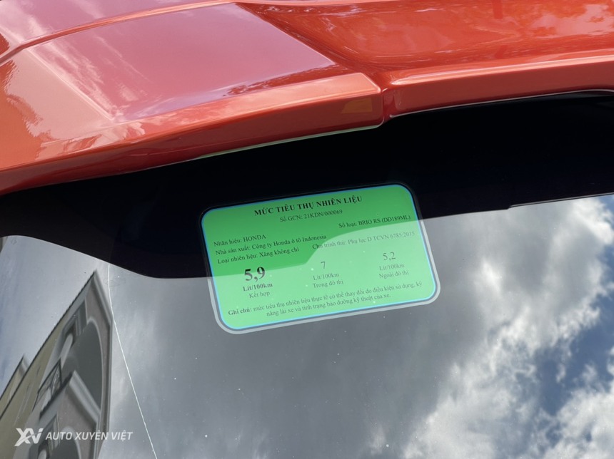 Honda Brio RS 1.2AT 2021