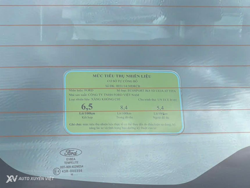 Ford Ecosport 1.5L Titanium 2016